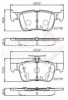 FORD 5341206 Brake Pad Set, disc brake